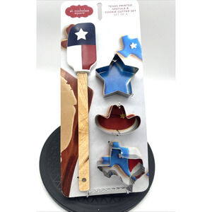 St. Nicholas Square Texas Cookie Cutter Set Brand New